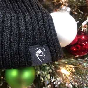 Black Alphalete beanie